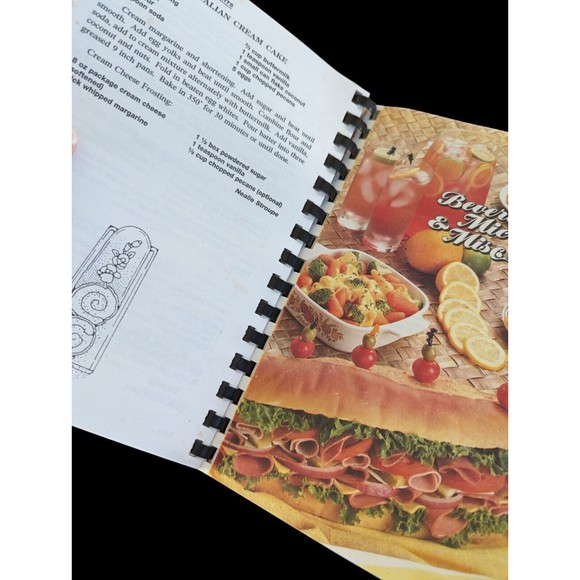 Vintage Spiral Bound Cookbook From Our Family to Yours Mt Mitchell Church 2000 - Picture 4 of 4